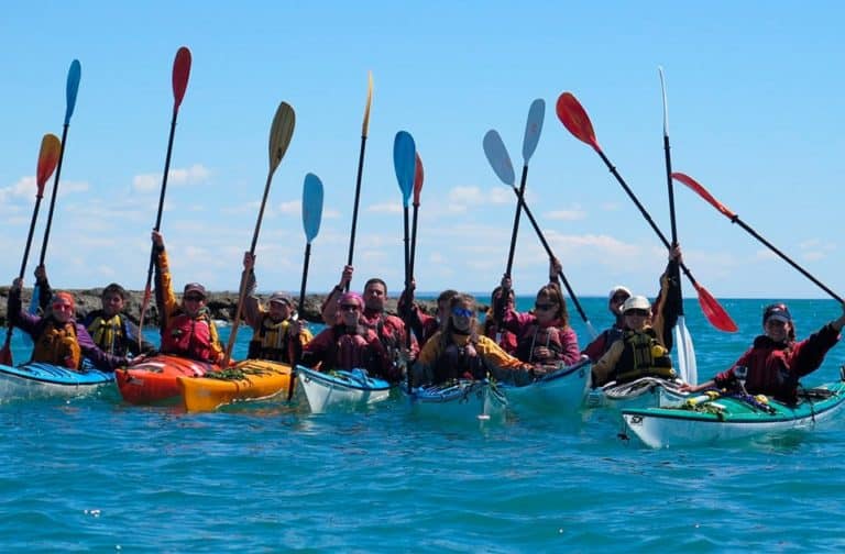 Kayak in Puerto Madryn