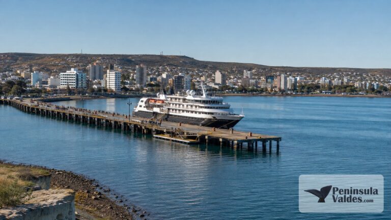 Luis Piedrabuena Pier Puerto Madryn