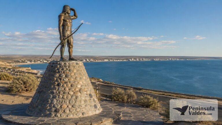 Indio Tehuelche Monument Puerto Madryn