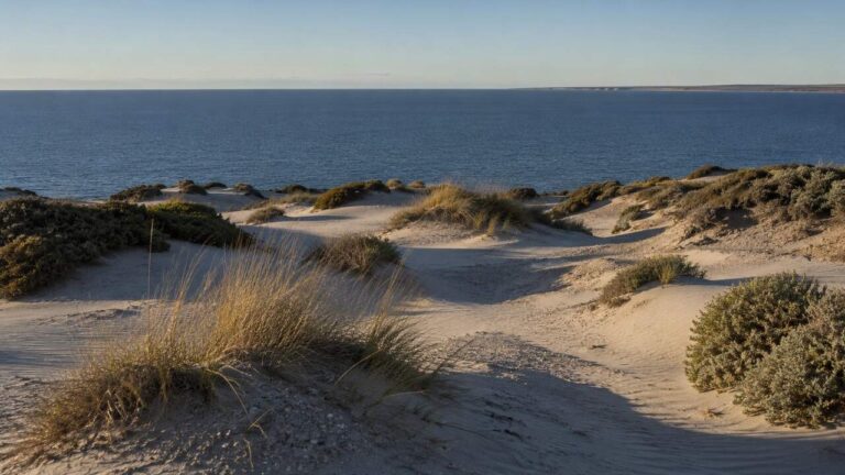 Coastal Dunes in Peninsula Valdes