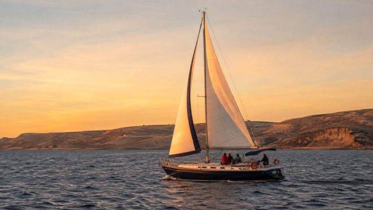 Sailing in Golfo Nuevo, Peninsula Valdes