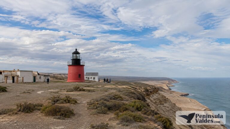 Lighthouses in Chubut, coast of Peninsula Valdes