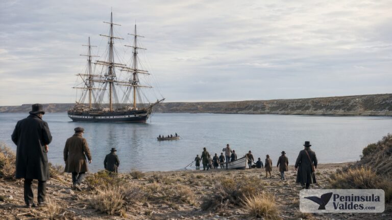 Puerto Madryn, name with welsh origin