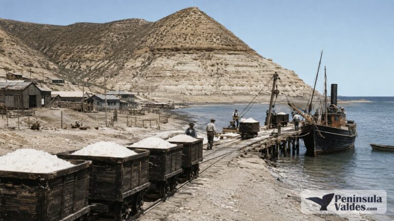 Puerto Piramides Salt Port
